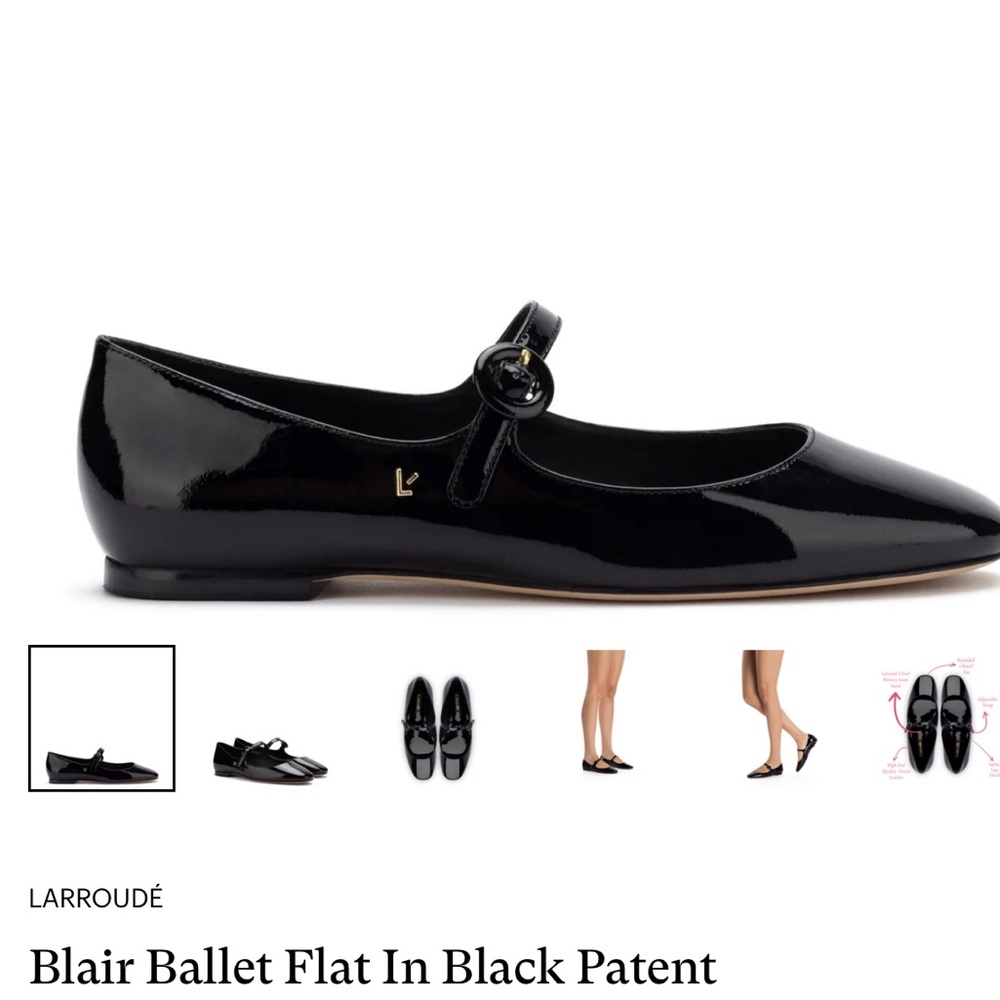 New black patent Mary Jane’s